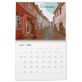 Calendrier Rues arrières du monde des Beaux-Arts (Mar 2026)