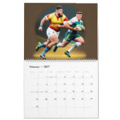 Calendrier Rugby Art (Feb 2027)