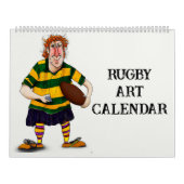 Calendrier Rugby Art (Protection)
