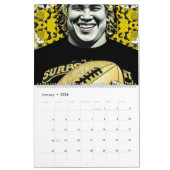 Calendrier Rugby Art (Jan 2026)
