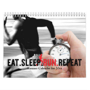 Calendrier Runner Man 2022 Wall Calendar