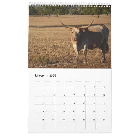 Calendrier rural (Jan 2026)