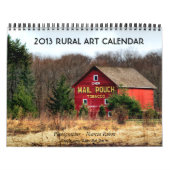 Calendrier rural d'art de la grange 2013 (Protection)