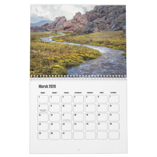Calendrier Russie (Mar 2026)