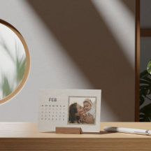 Calendrier Rustic Family Easel 2026 - Février