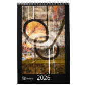 Calendrier Ruth Kedar Art Calendar 2026 in Black (Protection)