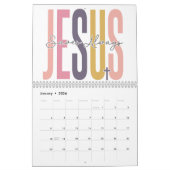 Calendrier Sa motivation inspirante Bible chrétienne (Jan 2026)