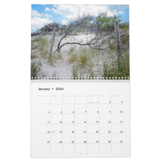 Calendrier - SABLE ET SURF (Jan 2026)