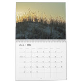 Calendrier - Sable, Surf et ciel (Mar 2026)