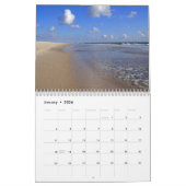 Calendrier - Sable, Surf et ciel (Jan 2026)