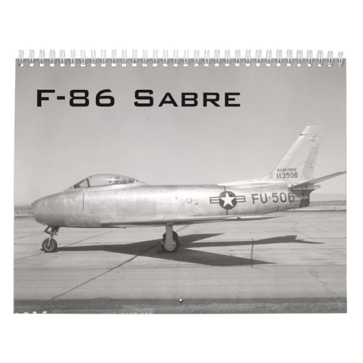 Calendrier Sabre F-86 (Protection)