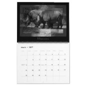 Calendrier Safari africain (Mar 2027)