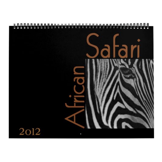 Calendrier Safari africain (Protection)