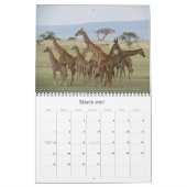 Calendrier safari africain 2016 (Mar 2027)