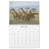 Calendrier safari africain 2016 (Mar 2026)
