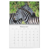 Calendrier safari africain 2026 (Feb 2027)