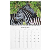 Calendrier safari africain 2026 grand (Feb 2026)