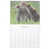 Calendrier safari africain 2027 (Jan 2027)