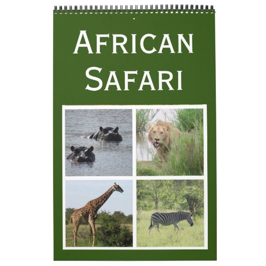 Calendrier safari africain 2027 (Protection)