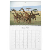 Calendrier safari africain 2027 (Mar 2027)