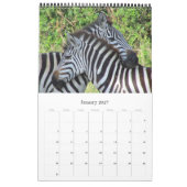 Calendrier safari afrique 2027 (Jan 2027)