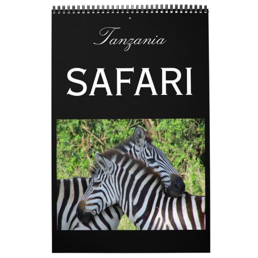 Calendrier safari en Tanzanie (Protection)