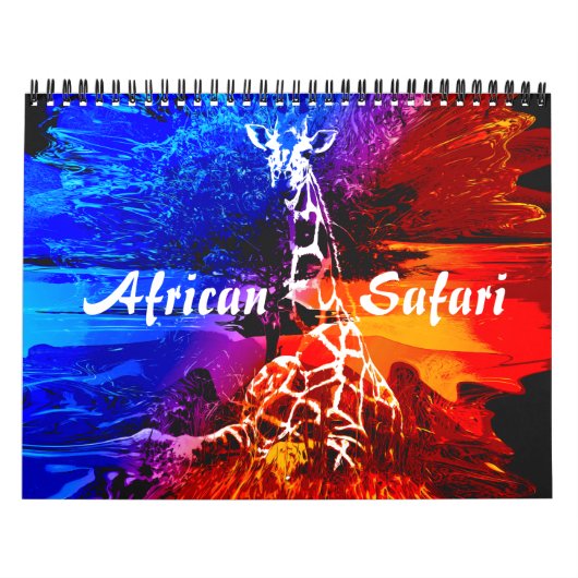 Calendrier Safari Giraffe Dream (Protection)
