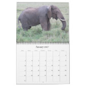 Calendrier safari tanzanie 2027 (Jan 2027)