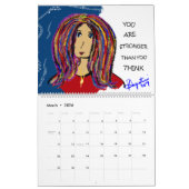 CALENDRIER SAGESSE DES REDHEADS - DES LÉGENDES SONT FAITES (Mar 2026)