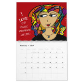 CALENDRIER SAGESSE DES REDHEADS - DES LÉGENDES SONT FAITES (Feb 2027)