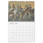 Calendrier saint 2012 de mosaïque (Feb 2027)