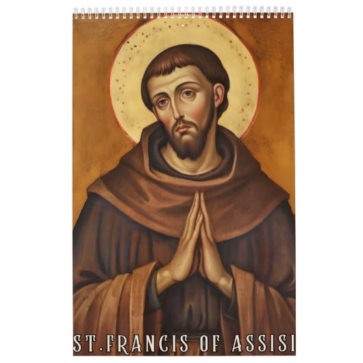 Calendrier Saint Francis of Assisi – Inspirational Faith  (Protection)