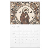 Calendrier Saint Francis of Assisi – Inspirational Faith  (Mar 2026)