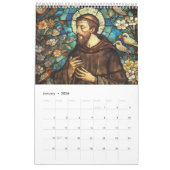 Calendrier Saint Francis of Assisi – Inspirational Faith  (Jan 2026)