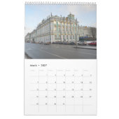 Calendrier Saint-Pétersbourg 12 mois (Mar 2027)