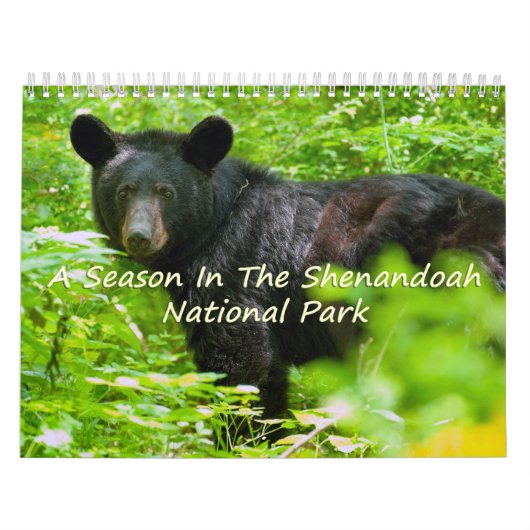 Calendrier Saison Dans Le Parc National De Shenandoah (Protection)