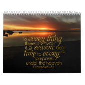 Calendrier Saison des écritures (Protection)