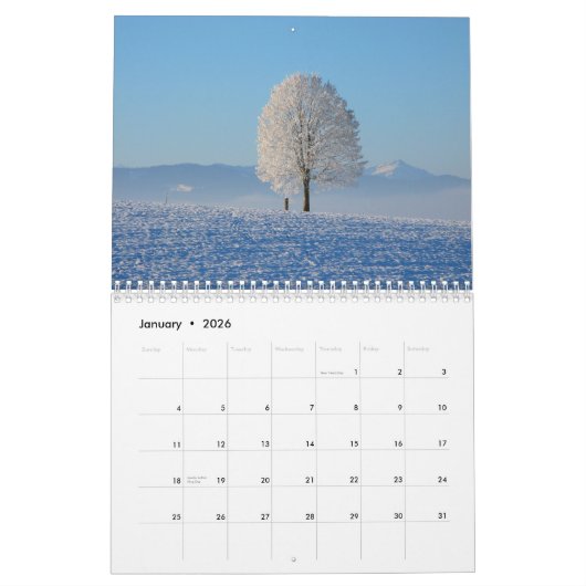 Calendrier saisonnier 2023 (Jan 2026)