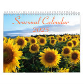 Calendrier saisonnier 2025 (Protection)