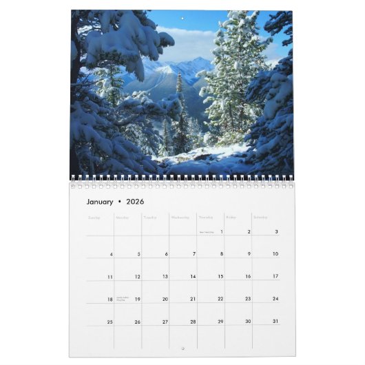 Calendrier saisonnier 2025 (Jan 2026)