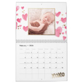 Calendrier saisonnier photo personnalisé (Feb 2026)