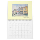 Calendrier Saisons dans l'aquarelle (Mar 2026)