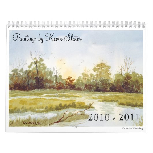 Calendrier Saisons dans l'aquarelle (Protection)