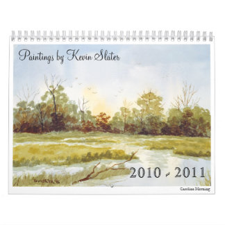Calendrier Saisons dans l'aquarelle