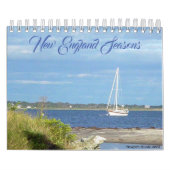 Calendrier Saisons de la Nouvelle-Angleterre (Protection)