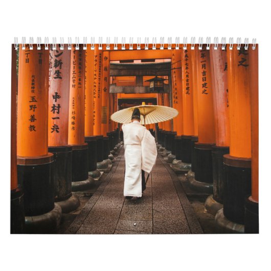 Calendrier Saisons de sérénité : une année au Japon (Protection)