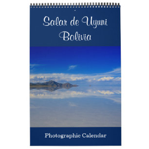 Calendrier Salar d'Uyuni Bolivie