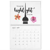 Calendrier Salon de beauté Coiffeur coiffeur coiffeur (Mar 2027)