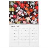 Calendrier Salon polonais à ongles colorés (Feb 2026)