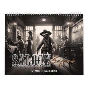 Calendrier Saloon Safari